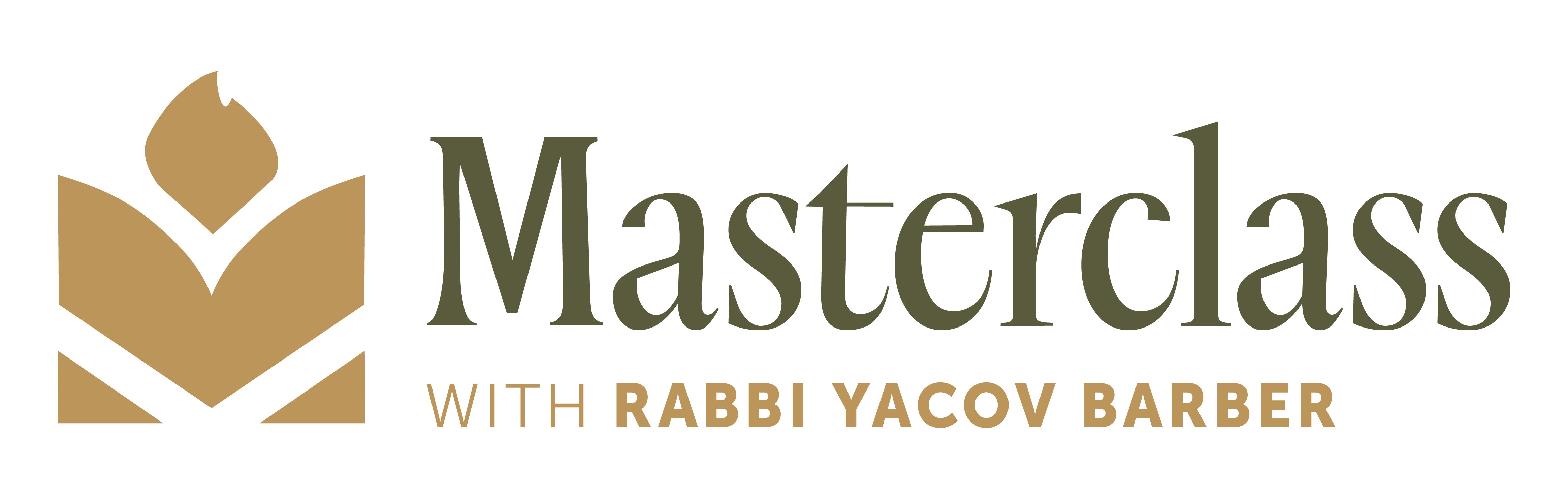 Masterclass with Rabbi Barber logo
